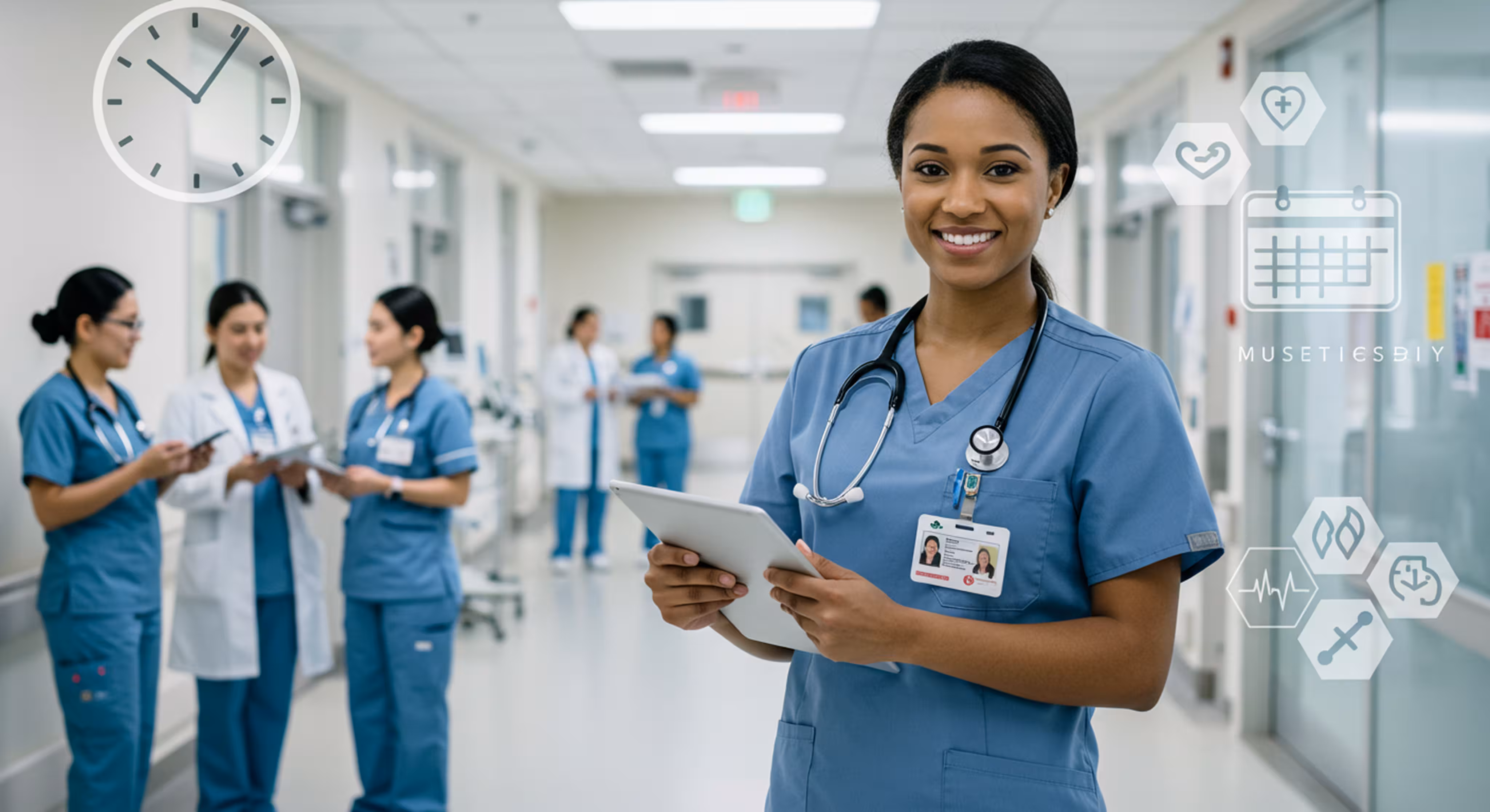 Medical team discussion